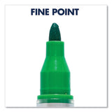 Premium Glass Board Dry Erase Marker, Fine Bullet Tip, Assorted Colors, 4-pack
