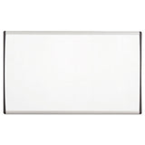 Magnetic Dry-erase Board, Steel, 11 X 14, White Surface, Silver Aluminum Frame