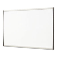 Magnetic Dry-erase Board, Steel, 14 X 24, White Surface, Silver Aluminum Frame