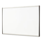 Magnetic Dry-erase Board, Steel, 18 X 30, White Surface, Silver Aluminum Frame