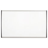 Arc Frame Cork Cubicle Board, 14 X 24, Tan, Aluminum Frame
