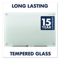Infinity Glass Marker Board, Frosted, 24 X 18
