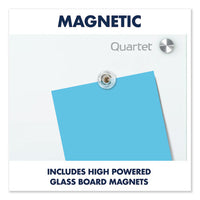 Infinity Magnetic Glass Marker Board, 24 X18, White