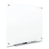 Brilliance Glass Dry-erase Boards, 96 X 48, White Surface