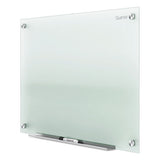 Infinity Glass Marker Board, Frosted, 72 X 48