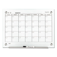 Infinity Magnetic Glass Calendar Board, 24 X 18