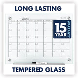 Infinity Magnetic Glass Calendar Board, 24 X 18