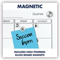 Infinity Magnetic Glass Calendar Board, 24 X 18