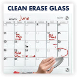 Infinity Magnetic Glass Calendar Board, 24 X 18