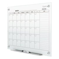 Infinity Magnetic Glass Calendar Board, 48 X 36