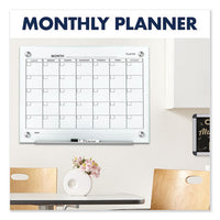 Infinity Magnetic Glass Calendar Board, 48 X 36