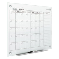 Infinity Magnetic Glass Calendar Board, 48 X 36