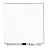 Matrix Magnetic Boards, Painted Steel, 16 X 16, White, Aluminum Frame