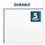 Fusion Nano-clean Magnetic Whiteboard, 48 X 36, Black Frame