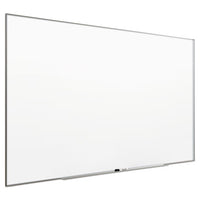 Fusion Nano-clean Magnetic Whiteboard, 72 X 48, Silver Frame