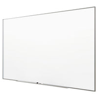 Fusion Nano-clean Magnetic Whiteboard, 72 X 48, Silver Frame