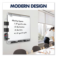 Prestige 2 Duramax Magnetic Porcelain Whiteboard, 72 X 48, Graphite Frame