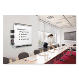 Prestige 2 Duramax Magnetic Porcelain Whiteboard, 96 X 48, Silver Frame