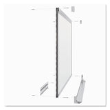 Prestige 2 Duramax Magnetic Porcelain Whiteboard, 96 X 48, Silver Frame