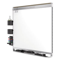 Prestige 2 Duramax Magnetic Porcelain Whiteboard, 96 X 48, Silver Frame