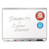 Prestige 2 Duramax Magnetic Porcelain Whiteboard, 96 X 48, Silver Frame