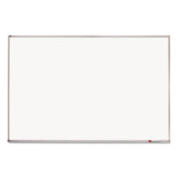 Porcelain Magnetic Whiteboard, 96 X 48, Aluminum Frame