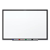 Classic Series Total Erase Dry Erase Board, 36 X 24, White Surface, Black Frame