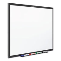 Classic Series Total Erase Dry Erase Board, 48 X 36, White Surface, Black Frame