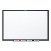 Classic Series Total Erase Dry Erase Board, 48 X 36, White Surface, Black Frame