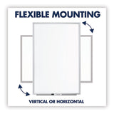 Classic Series Total Erase Dry Erase Board, 48 X 36, Silver Aluminum Frame