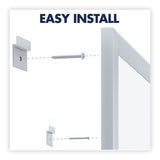 Classic Series Total Erase Dry Erase Board, 48 X 36, Silver Aluminum Frame