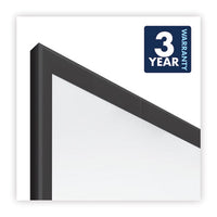 Classic Series Total Erase Dry Erase Board, 60 X 36, White Surface, Black Frame