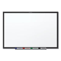 Classic Series Total Erase Dry Erase Board, 72 X 48, White Surface, Black Frame