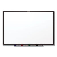 Classic Series Total Erase Dry Erase Board, 96 X 48, White Surface, Black Frame