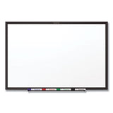 Classic Series Total Erase Dry Erase Board, 96 X 48, White Surface, Black Frame