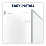 Classic Series Nano-clean Dry Erase Board, 24 X 18, Silver Frame