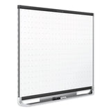 Prestige 2 Magnetic Total Erase Whiteboard, 96 X 48, Black Frame