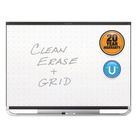 Prestige 2 Magnetic Total Erase Whiteboard, 96 X 48, Black Frame