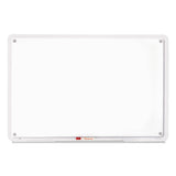 Iq Total Erase Board, 36 X 23, White, Clear Frame