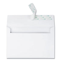 Greeting Card-invitation Envelope, A-9, Square Flap, Redi-strip Closure, 5.75 X 8.75, White, 100-box