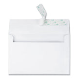 Greeting Card-invitation Envelope, A-9, Square Flap, Redi-strip Closure, 5.75 X 8.75, White, 100-box