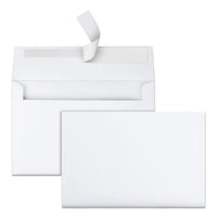 Greeting Card-invitation Envelope, A-9, Square Flap, Redi-strip Closure, 5.75 X 8.75, White, 100-box