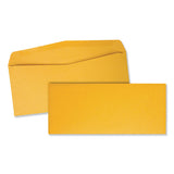 Kraft Envelope, #11, Commercial Flap, Gummed Closure, 4.5 X 10.38, Brown Kraft, 500-box