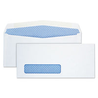 Window Envelope, #10, Bankers Flap, Gummed Closure, 4.13 X 9.5, White, 500-box