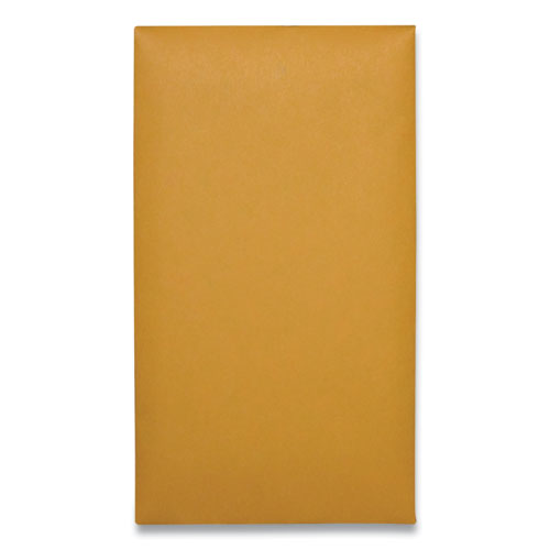 Kraft Coin And Small Parts Envelope, #6, Square Flap, Clasp-gummed Closure, 3.38 X 6, Brown Kraft, 100-box