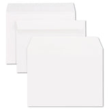 Open-side Booklet Envelope, #13 1-2, Cheese Blade Flap, Gummed Closure, 10 X 13, White, 100-box