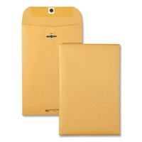Clasp Envelope, #1, Cheese Blade Flap, Clasp-gummed Closure, 6 X 9, Brown Kraft, 100-box