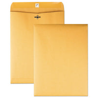 Clasp Envelope, #10 1-2, Cheese Blade Flap, Clasp-gummed Closure, 9 X 12, Brown Kraft, 100-box