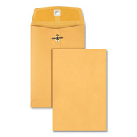 Clasp Envelope, #35, Cheese Blade Flap, Clasp-gummed Closure, 5 X 7.5, Brown Kraft, 100-box