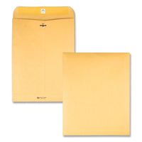 Clasp Envelope, #94, Cheese Blade Flap, Clasp-gummed Closure, 9.25 X 14.5, Brown Kraft, 100-box
